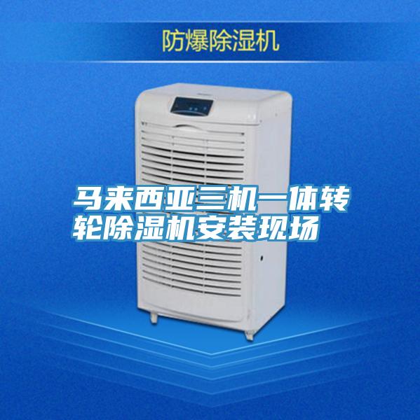 馬來西亞三機一體轉輪除濕機安裝現場