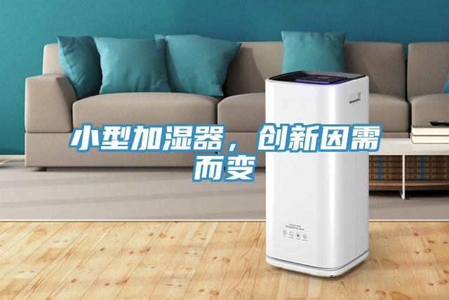 小型加濕器，創新因需而變