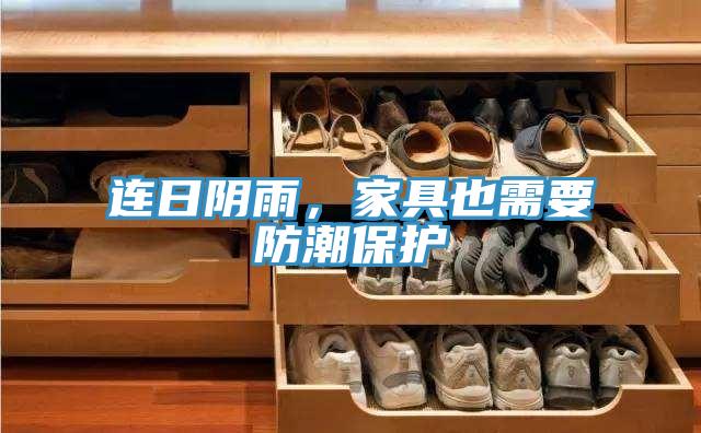 連日陰雨，家具也需要防潮保護