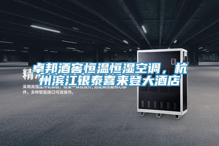 卓邦酒窖恒溫恒濕空調，杭州濱江銀泰喜來登大酒店