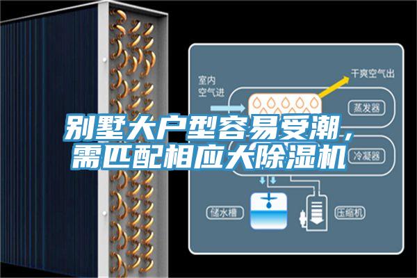 別墅大戶型容易受潮，需匹配相應大除濕機