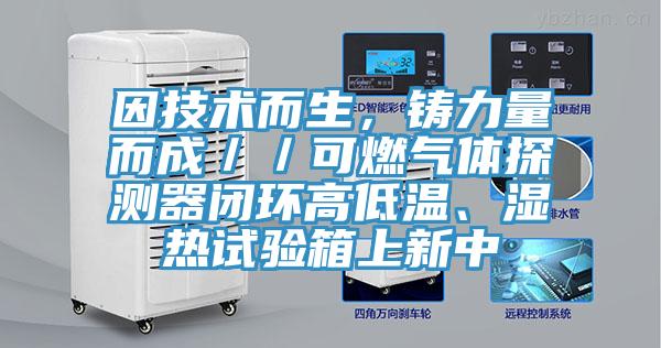 因技術(shù)而生,鑄力量而成//可燃?xì)怏w探測器閉環(huán)高低溫、濕熱試驗(yàn)箱上新中