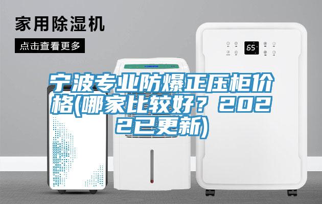 寧波專業(yè)防爆正壓柜價格(哪家比較好?2022已更新)