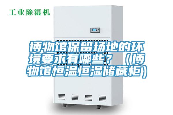 博物館保留場地的環境要求有哪些？（博物館恒溫恒濕儲藏柜）