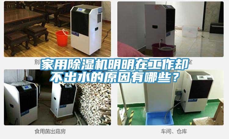 家用除濕機明明在工作卻不出水的原因有哪些?