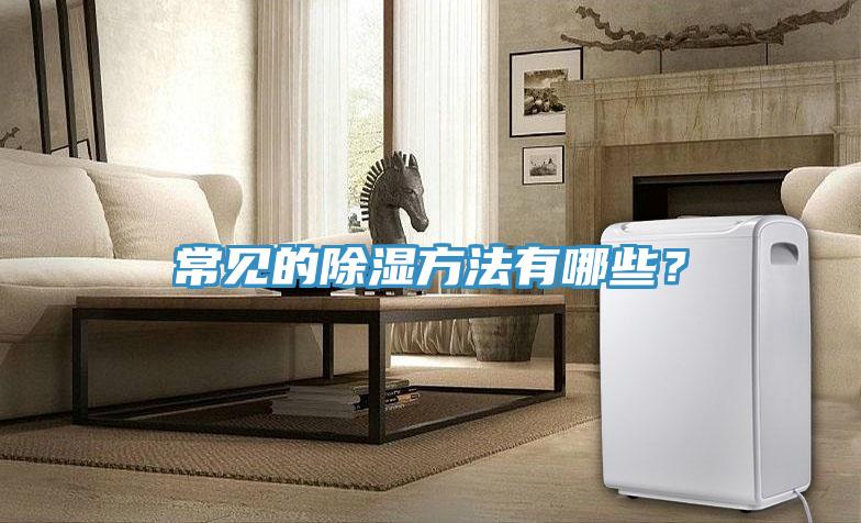 常見的除濕方法有哪些?