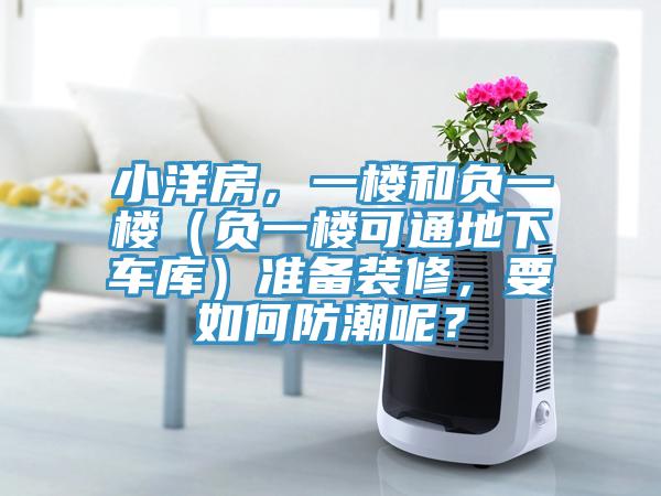 小洋房，一樓和負一樓（負一樓可通地下車庫）準備裝修，要如何防潮呢？