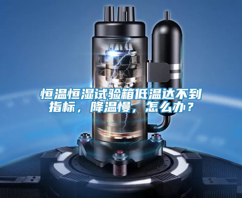 恒溫恒濕試驗箱低溫達不到指標,降溫慢,怎么辦?
