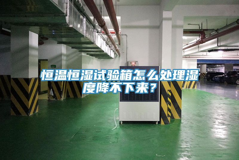 恒溫恒濕試驗箱怎么處理濕度降不下來？