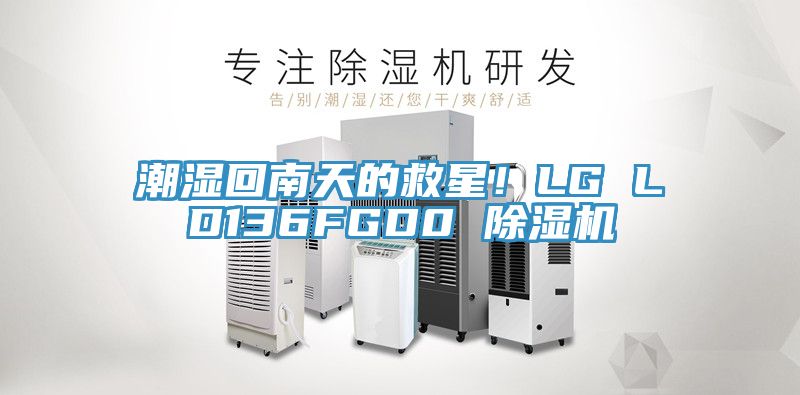 潮濕回南天的救星!LG LD136FGD0 除濕機