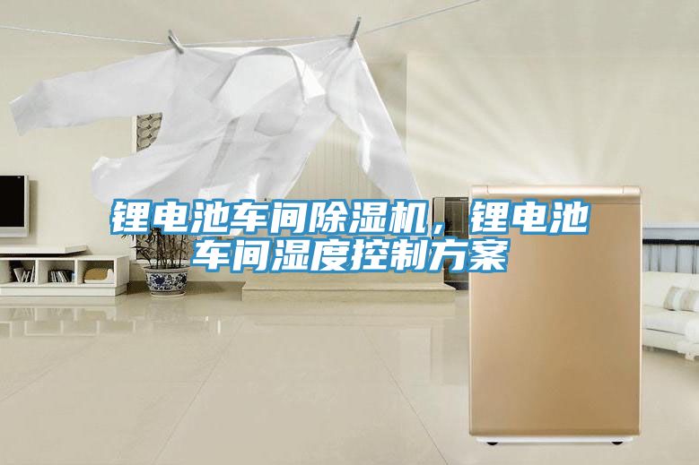 鋰電池車間除濕機(jī)，鋰電池車間濕度控制方案