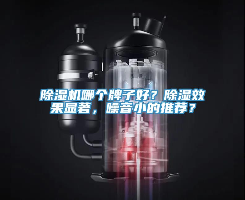 除濕機哪個牌子好？除濕效果顯著，噪音小的推薦？